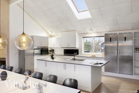 Das Luxusferienhaus Nr. 314 hat einen wunderschönen Aufenthaltsraum.