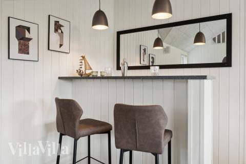 Das Ferienhaus 943 ist mit eigener Bar ausgestattet