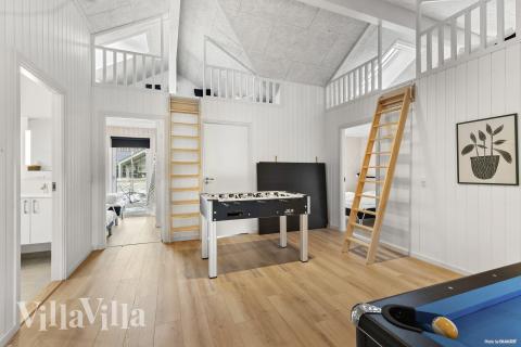 Aktivitätsraum im Luxusferienhaus Nr. 810 mit 7 Schlafzimmern und Platz für 18 Gäste.