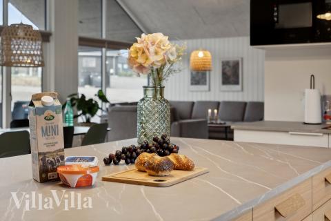 Die Küche im Luxusferienhaus Nr. 772 ist gut eingerichtet.