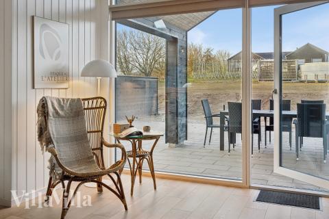 Das Wohnzimmer im Luxusferienhaus Nr. 772.