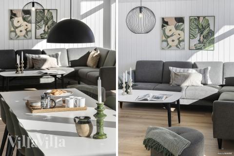 Aufenthaltsraum mit Platz für 18 im Luxusferienhaus Nr. 810.