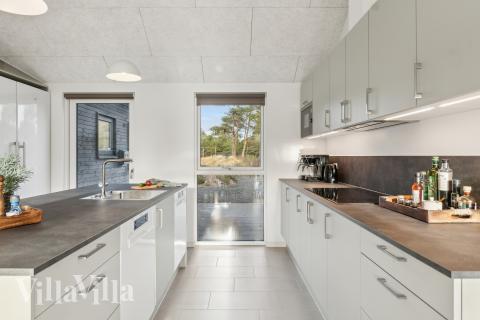 Gut ausgestattete Küche im Luxusferienhaus Nr. 773 in Deutschland.