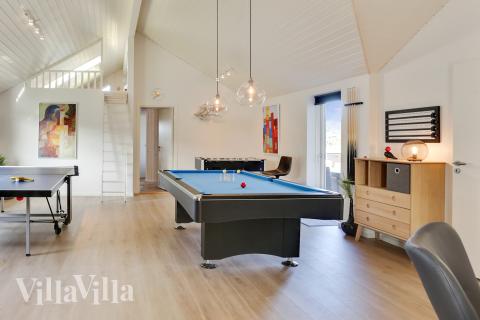 Veranstaltet ein Turnier im Aktivitätsraum, wenn ihr das Ferienhaus Nr. 476 in Nordjütland besucht.