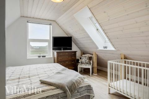 Schlafzimmer im Luxusferienhaus Nr. 953 in Westjütland