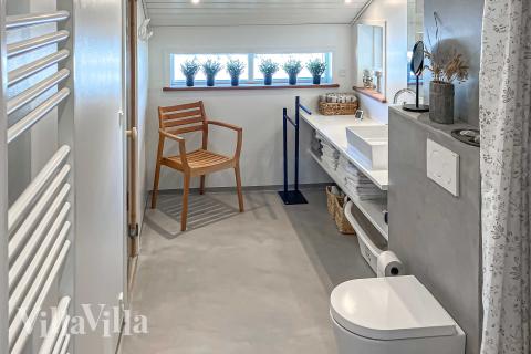Im Luxusferienhaus Nr. 954 für 8 Personen gibt es Bad mit Dusche.