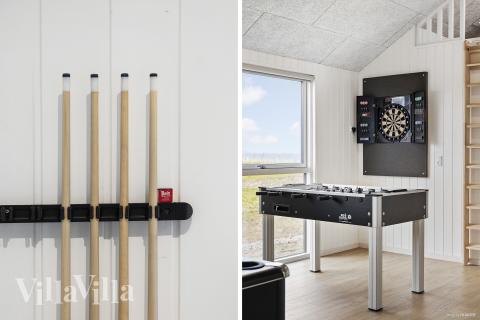 Veranstaltet ein Turnier im Aktivitätsraum, wenn ihr das Ferienhaus Nr. 916 in Fünen und seine Inseln besucht.