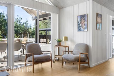 Das Wohnzimmer im Luxusferienhaus Nr. 273.