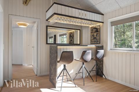 Das Ferienhaus 273 ist mit eigener Bar ausgestattet