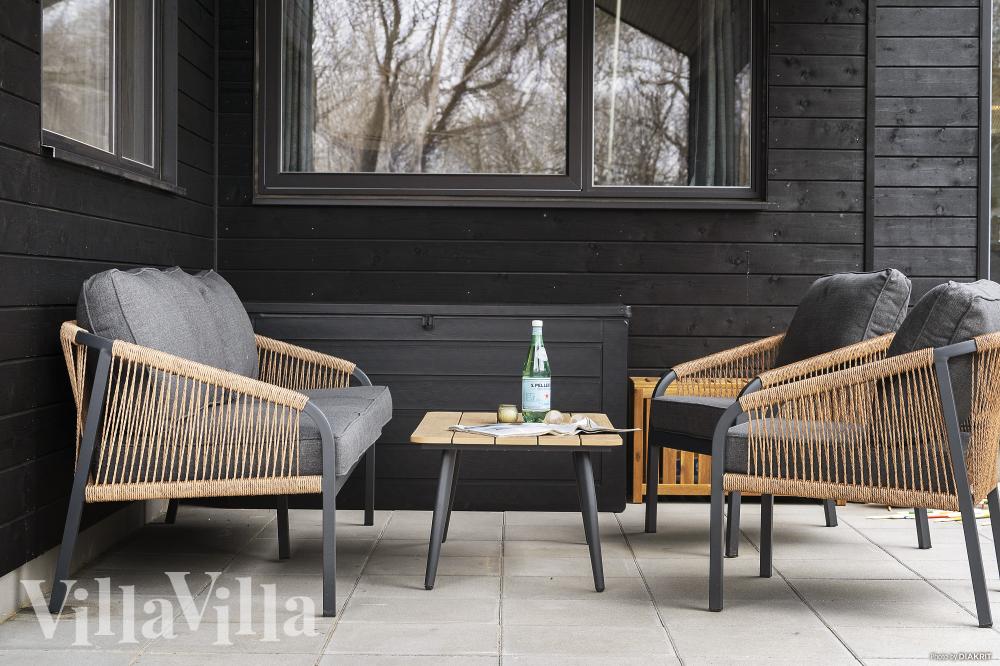Das Luxusferienhaus Nr. 918 hat eine tolle Terrasse, die mit hochwertigen Gartenmöbeln für 18 Personen ausgestattet ist.