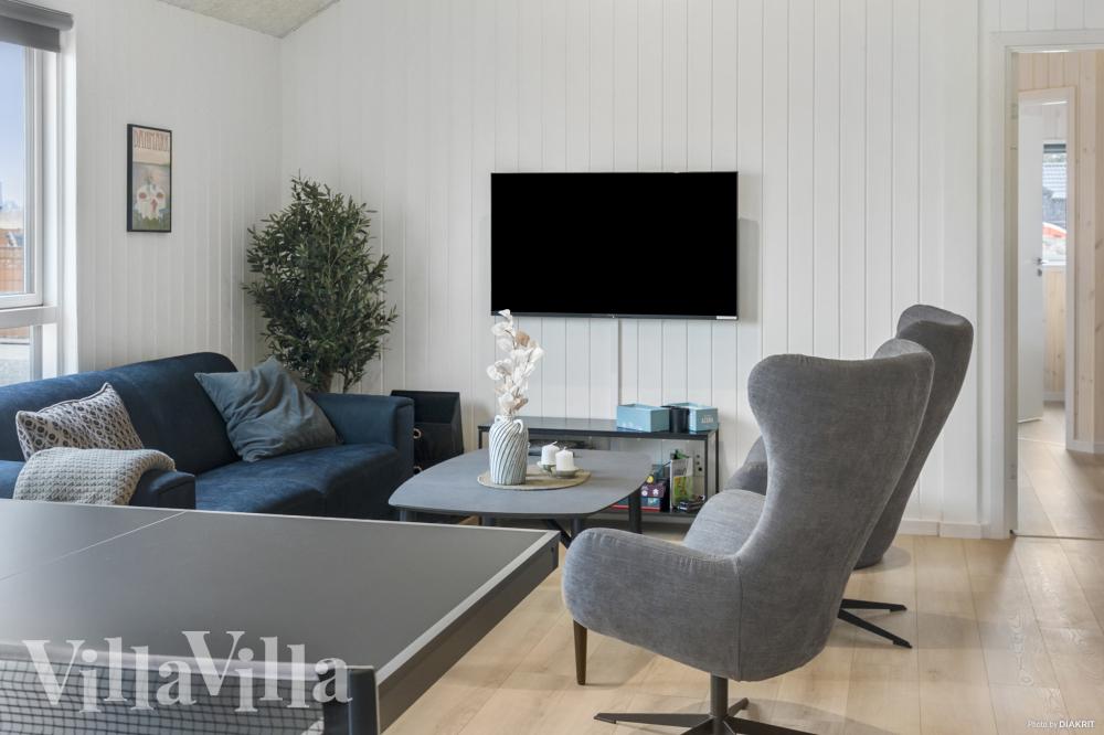 Aktivitätsraum im Luxusferienhaus Nr. 913 mit 9 Schlafzimmern und Platz für 24 Gäste.