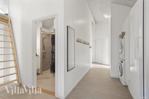 Der Eingangsbereich im Luxusferienhaus 822 bietet viel Platz