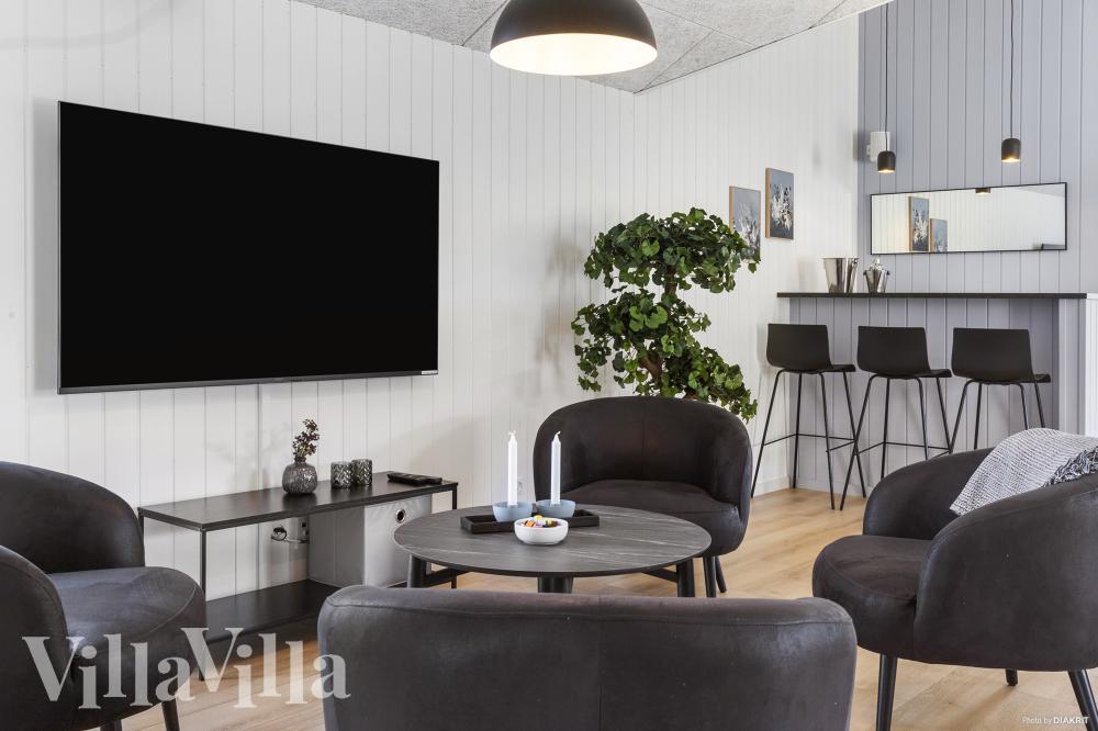 Das Ferienhaus 824 ist mit eigener Bar ausgestattet