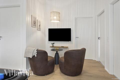 Aktivitätsraum im Luxusferienhaus Nr. 919 mit 6 Schlafzimmern und Platz für 12 Gäste.