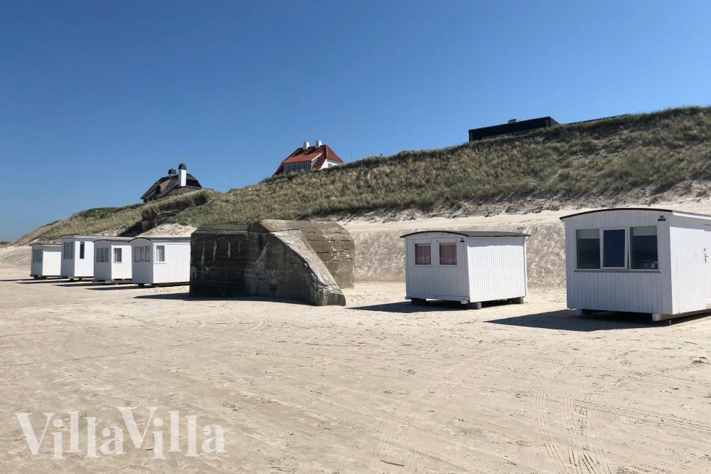 Der Strand in der Nähe von Luxusferienhaus Nr. 959.