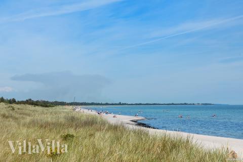 Der Strand in der Nähe von Luxusferienhaus Nr. 956.