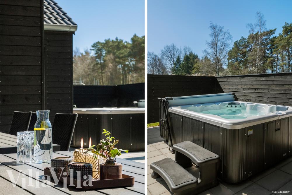 Das Luxusferienhaus Nr. 621 bietet u. a. einen tollen Whirlpool