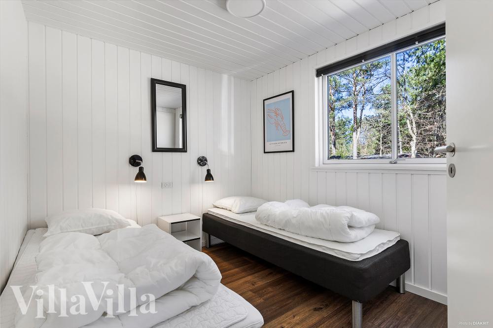 Eines der 8 Schlafzimmer im Luxusferienhaus Nr. 351