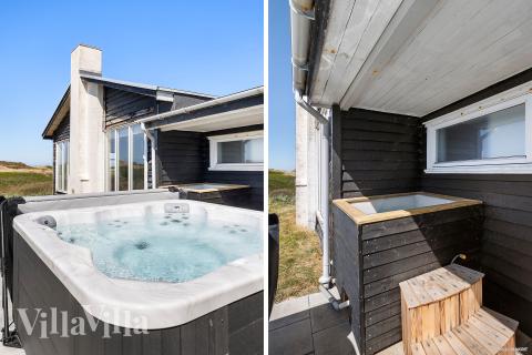 Genießen Sie den warmen Whirlpool im Luxusferienhaus Nr. 952 in Nordjütland