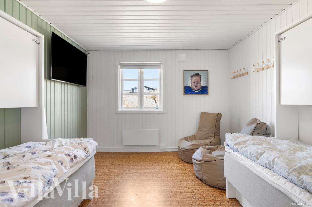 Schlafzimmer im Luxusferienhaus Nr. 952 in Nordjütland