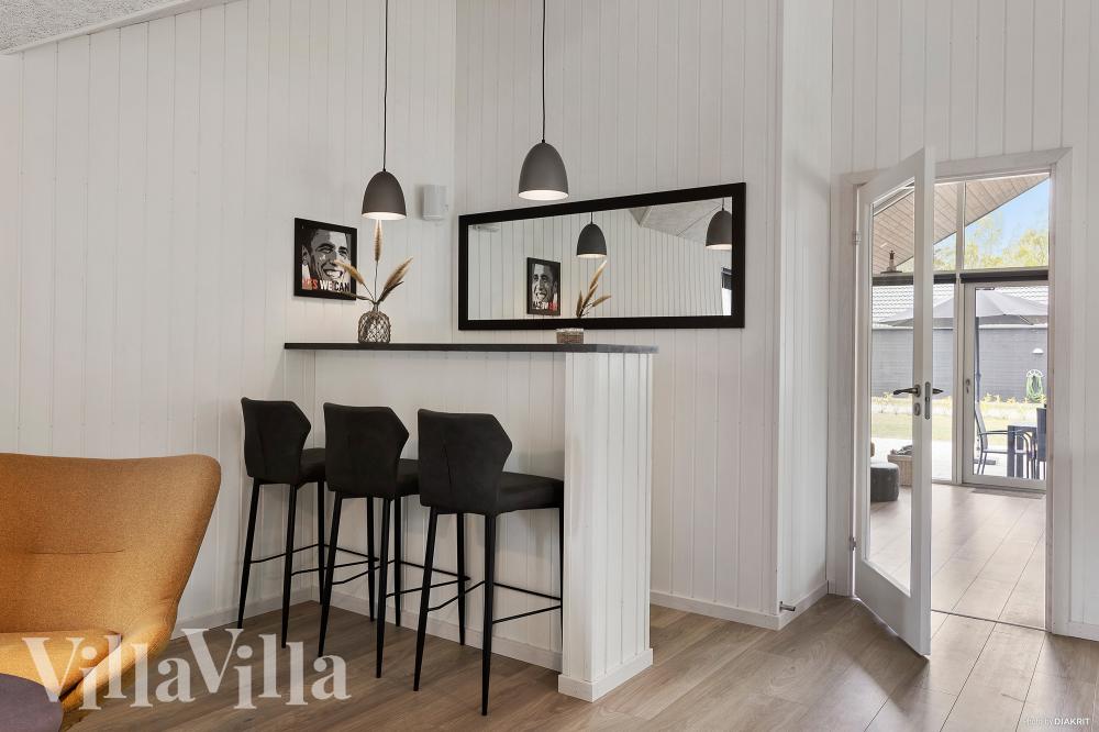 Das Ferienhaus 622 ist mit eigener Bar ausgestattet