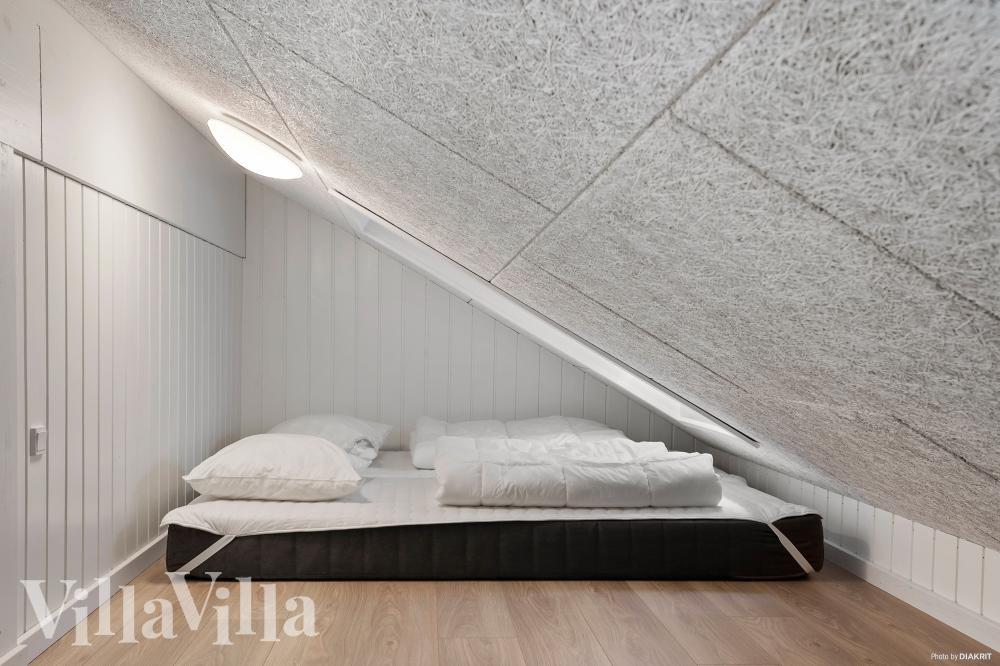 Einige der 18 Schlafgelegenheiten befinden sich im Luxusferienhaus Nr. 622 auf dem ausgebauten Dachboden