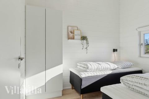 Schlafzimmer im Luxusferienhaus Nr. 967 in Ostjütland