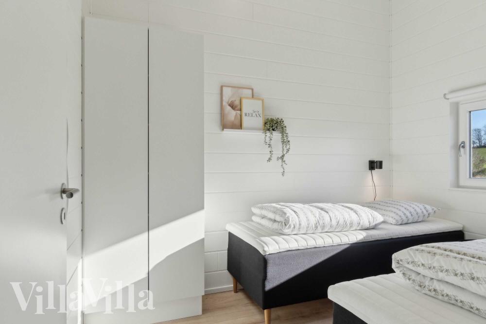 Schlafzimmer im Luxusferienhaus Nr. 967 in Ostjütland