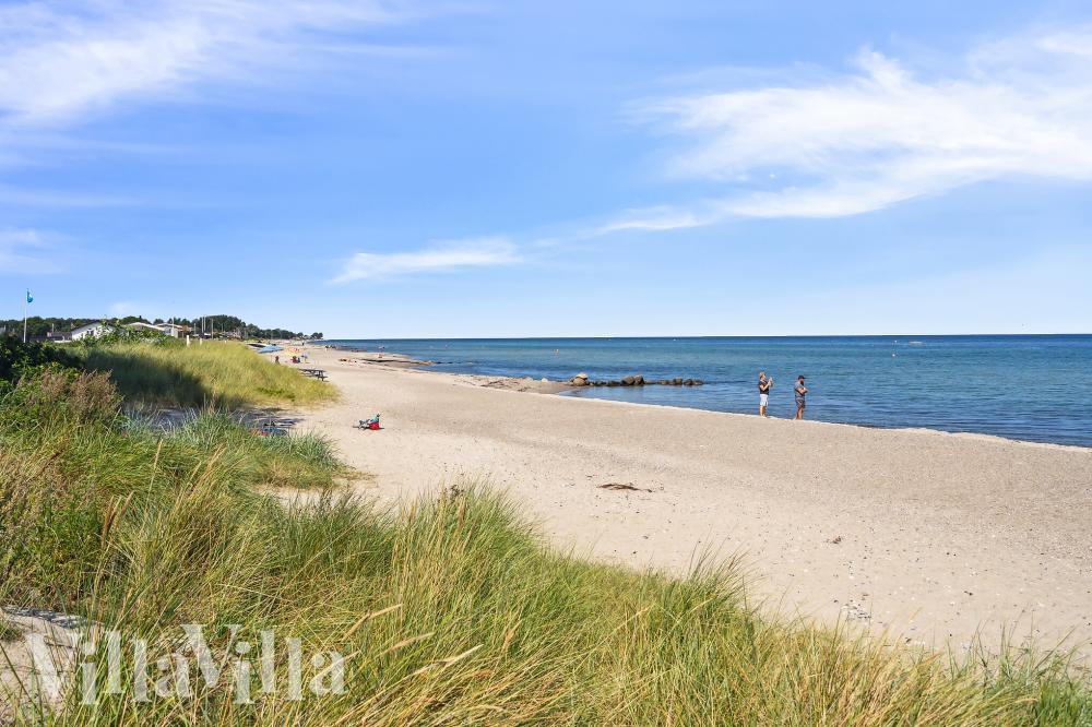 Der Strand in der Nähe von Luxusferienhaus Nr. 975.