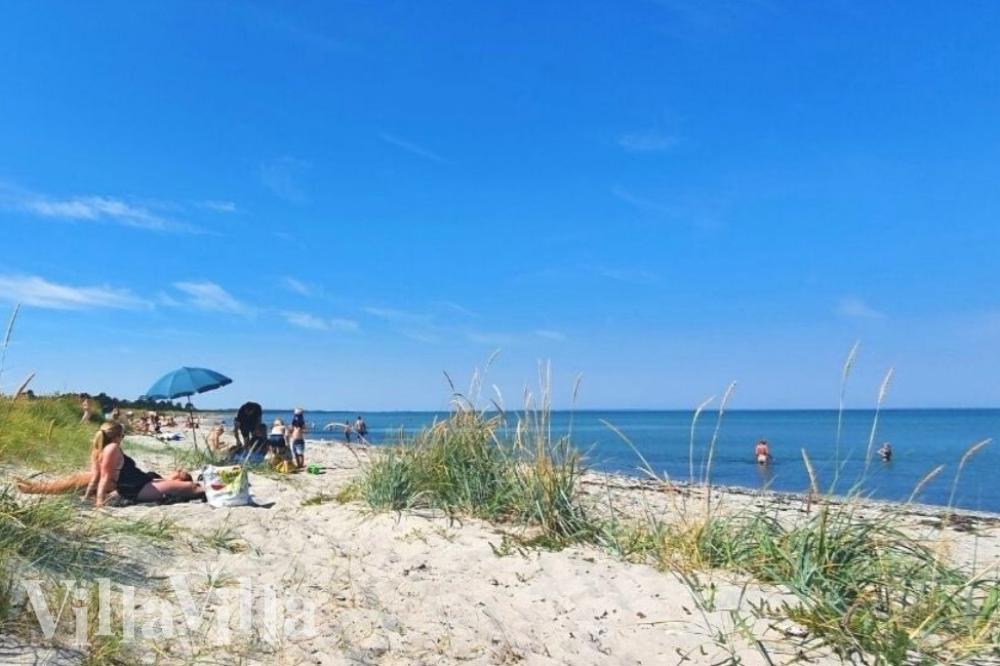 Der Strand in der Nähe von Luxusferienhaus Nr. 979.