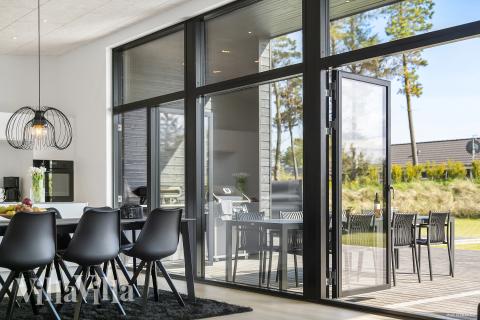 Das Luxusferienhaus Nr. 977 hat einen wunderschönen Aufenthaltsraum.