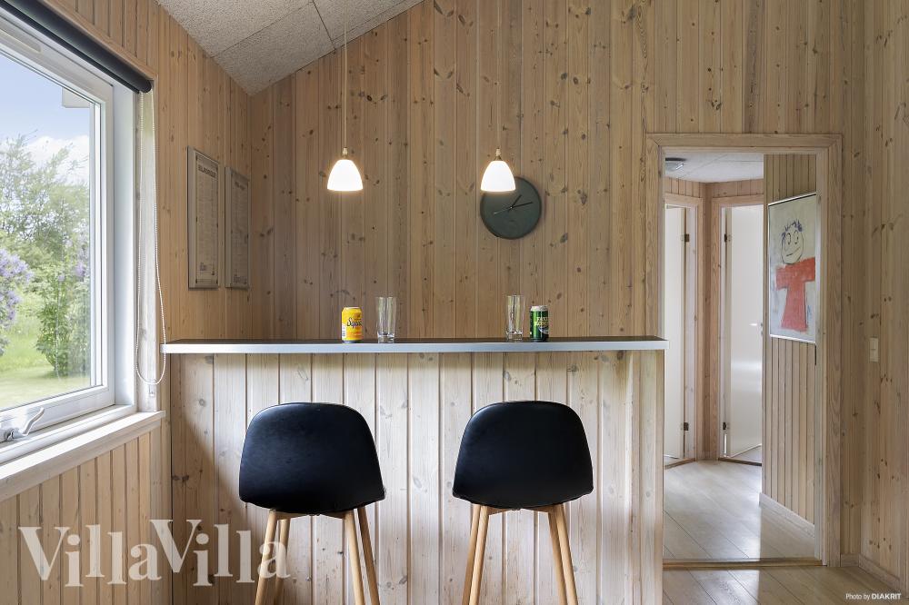 Das Ferienhaus 255 ist mit eigener Bar ausgestattet