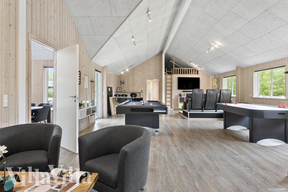 Veranstaltet ein Turnier im Aktivitätsraum, wenn ihr das Ferienhaus Nr. 314 in Lolland/Falster/Mön besucht.