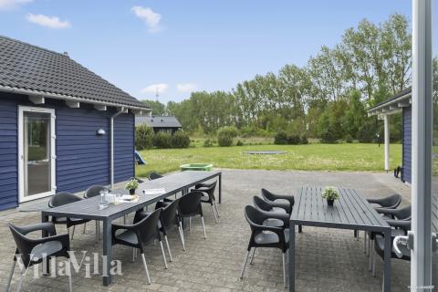 Das Luxusferienhaus Nr. 314 hat eine tolle Terrasse, die mit hochwertigen Gartenmöbeln für 20 Personen ausgestattet ist.