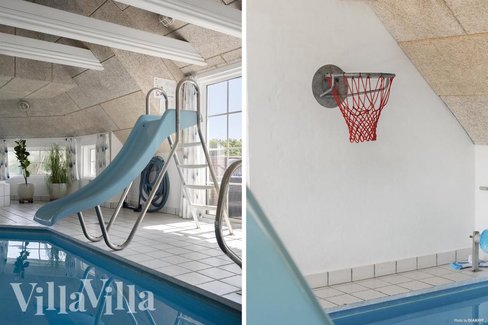 Der schicke Pool im Luxusferienhaus Nr. 675 für 15 Personen