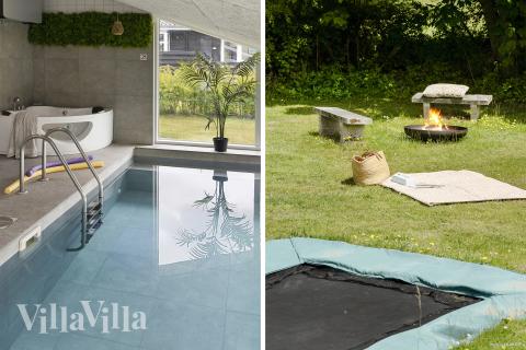 Der schicke Pool im Luxusferienhaus Nr. 964 für 12 Personen