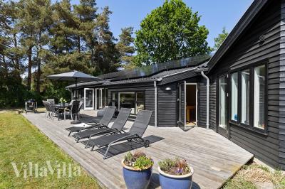Das Luxusferienhaus Nr. 963 hat eine tolle Terrasse, die mit hochwertigen Gartenmöbeln für 10 Personen ausgestattet ist.