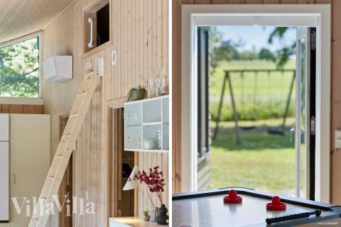 Der Aufenthaltsraum bietet Platz für 10 Personen, wenn ihr das Ferienhaus 963 in Nordseeland besucht.