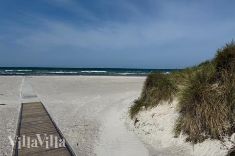 Der herrliche Strand in der Nähe von Luxusferienhaus Nr. 962 bei Lolland/Falster/Mön.