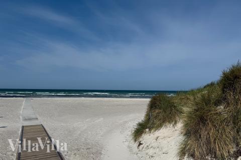 Der Strand in der Nähe von Luxusferienhaus Nr. 961.