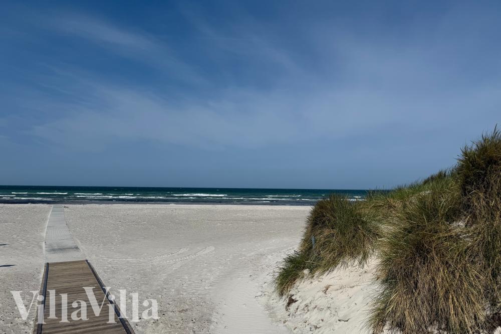 Der Strand in der Nähe von Luxusferienhaus Nr. 961.