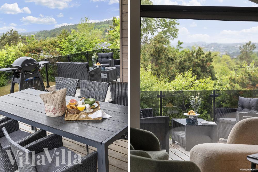 Das Luxusferienhaus Nr. 968 hat eine tolle Terrasse, die mit hochwertigen Gartenmöbeln für 12 Personen ausgestattet ist.