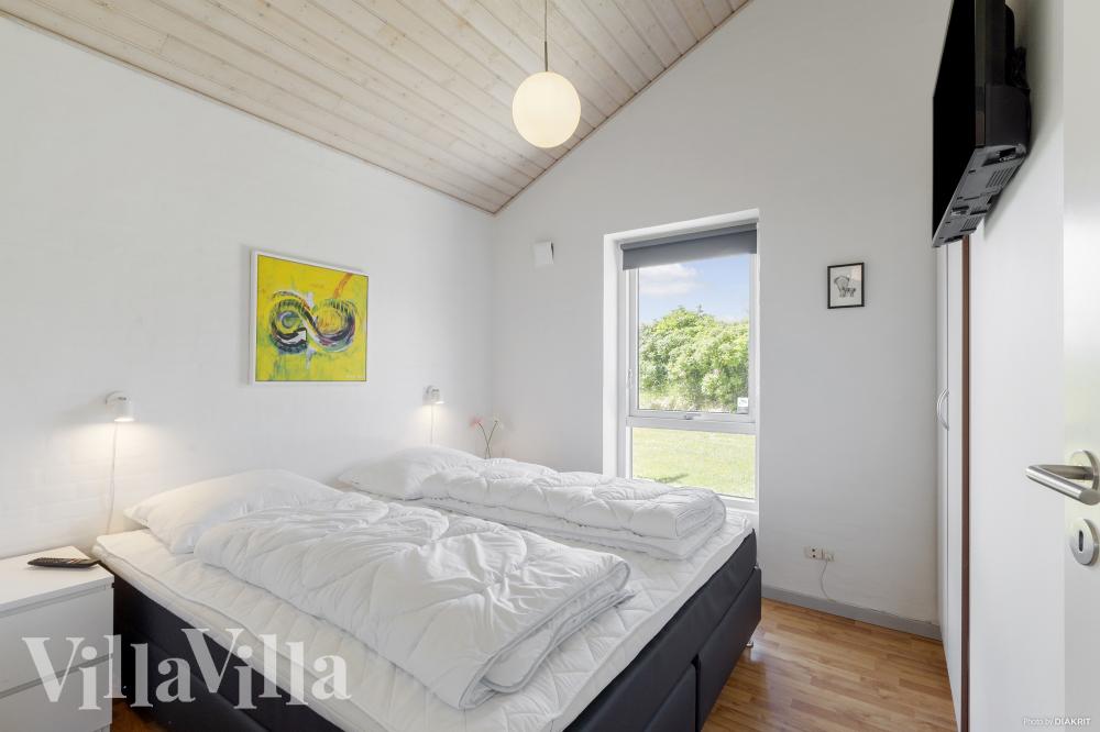 Eines der 4 Schlafzimmer im Luxusferienhaus Nr. 970