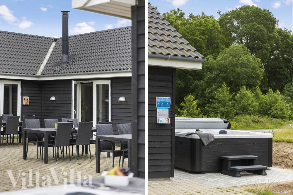 Das Luxusferienhaus Nr. 491 bietet u. a. einen tollen Whirlpool