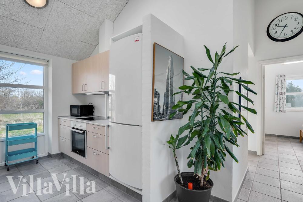 Die Küche in dem Luxusferienhaus Nr. 983 ist so gut ausgestattet, dass man problemlos Mahlzeiten für 8 Personen zubereiten kann.