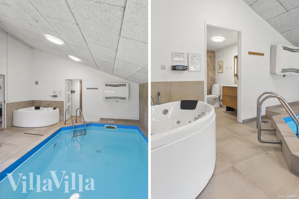 Genießen Sie den warmen Whirlpool im Luxusferienhaus Nr. 980 in Ostjütland