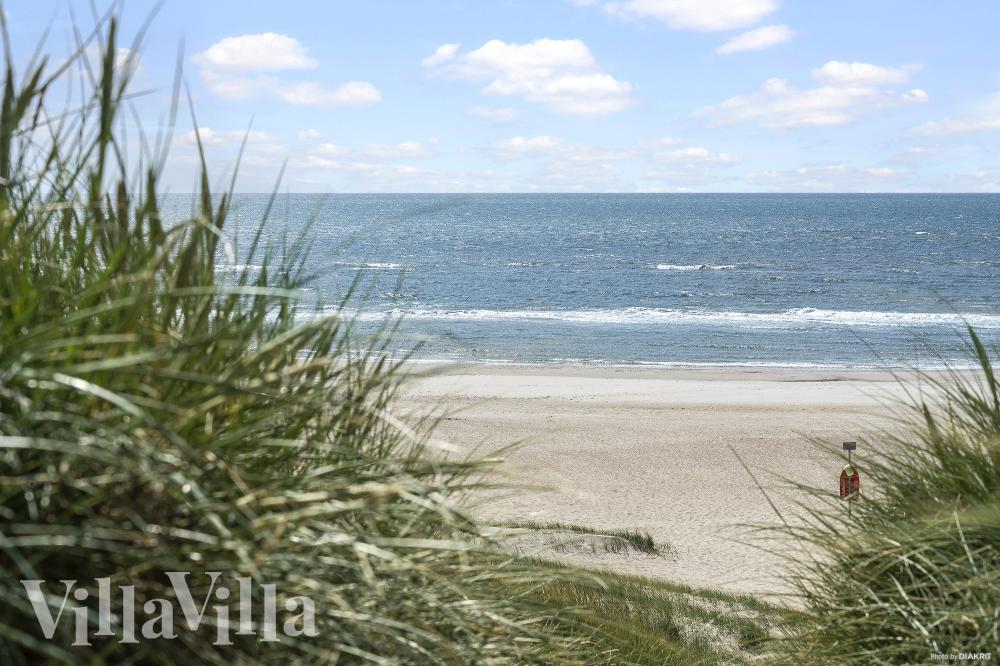 Der Strand in der Nähe von Luxusferienhaus Nr. 900.