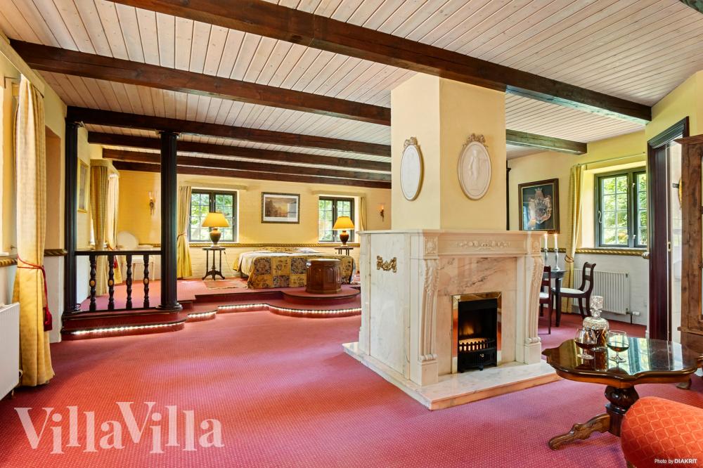 Schlafzimmer im Luxusferienhaus Nr. 951 in Fünen und seine Inseln