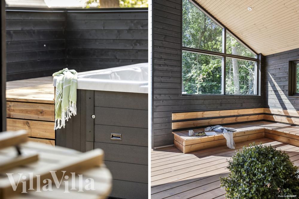 Das Luxusferienhaus Nr. 987 hat eine tolle Terrasse, die mit hochwertigen Gartenmöbeln für 12 Personen ausgestattet ist.