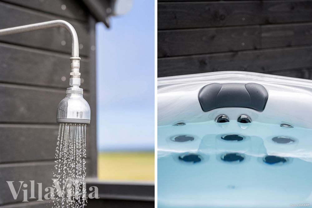 Das Luxusferienhaus Nr. 943 bietet u. a. einen tollen Whirlpool